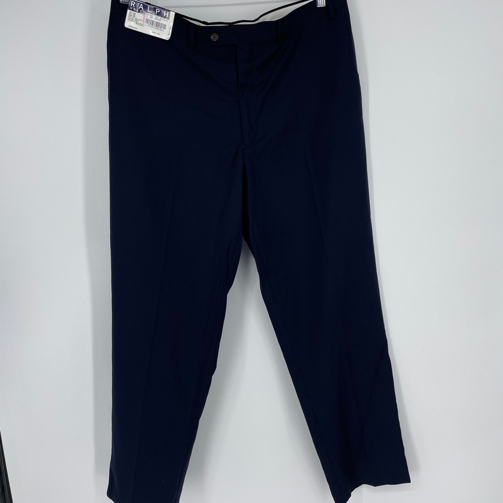 Ralph Lauren Men's Deep Navy Dress Pants 38 x 34